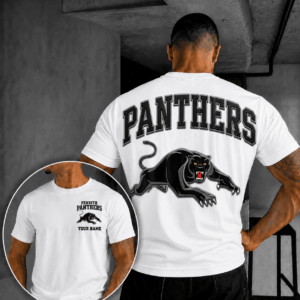 Auspiritmerch Penrith Panthers Casual T-Shirt Custom Name Gift For Fan