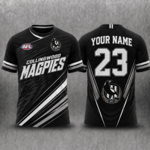 Auspiritmerch Collingwood Magpies Premium 2026 T-Shirt Custom Name Gift For Fan