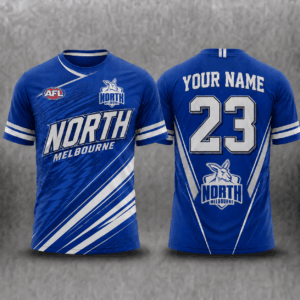 Auspiritmerch North Melbourne Premium 2026 T-Shirt Custom Name Gift For Fan