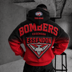 Auspiritmerch Essendon Custom Name 2026 Hoodies Gift For Fan