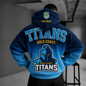 Auspiritmerch Gold Coast Titans Custom Name 2026 Hoodies Gift For Fan