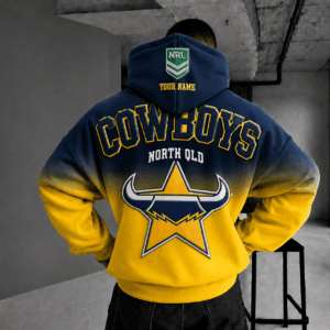 Auspiritmerch North Queensland Cowboys Custom Name 2026 Hoodies Gift For Fan