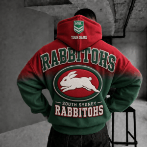 Auspiritmerch South Sydney Rabbitohs Custom Name 2026 Hoodies Gift For Fan