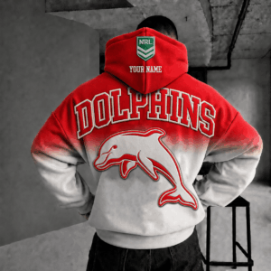 Auspiritmerch Redcliffe Dolphins Custom Name 2026 Hoodies Gift For Fan