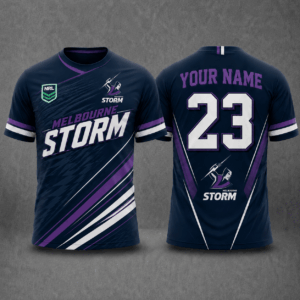 Auspiritmerch Melbourne Storm Premium 2026 T-Shirt Custom Name Gift For Fan