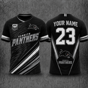 Auspiritmerch Penrith Panthers Premium 2026 T-Shirt Custom Name Gift For Fan