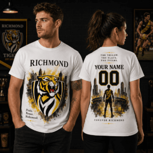 Auspiritmerch Richmond Tigers Supporter T-Shirt Personalized Gift For Fan