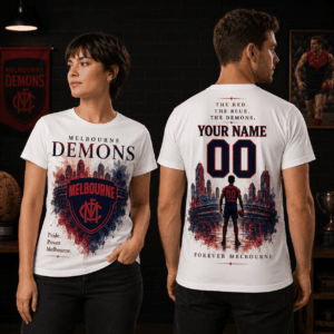 Auspiritmerch Melbourne Demons Supporter T-Shirt Personalized Gift For Fan