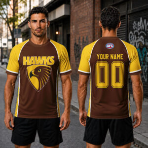 Auspiritmerch Hawthorn Hawks Unisex T-Shirt Personalized Gift For Fan