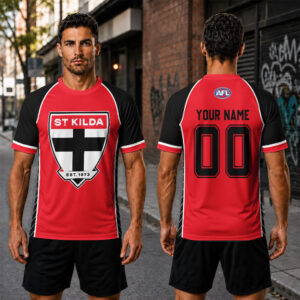 Auspiritmerch St Kilda Saints Unisex T-Shirt Personalized Gift For Fan