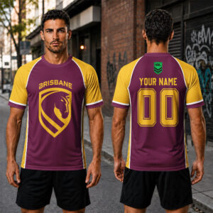Auspiritmerch Brisbane Broncos Unisex T-Shirt Personalized Gift For Fan