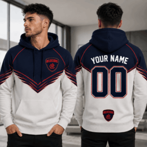 Auspiritmerch Melbourne Demons Hoodie Custom Name Gift For Fan