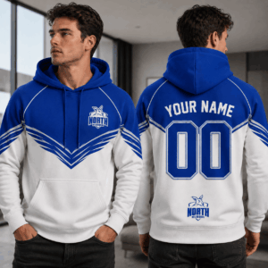 Auspiritmerch North Melbourne Hoodie Custom Name Gift For Fan