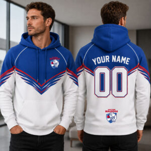 Auspiritmerch Western Bulldogs Hoodie Custom Name Gift For Fan