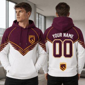 Auspiritmerch Brisbane Broncos Hoodie Custom Name Gift For Fan