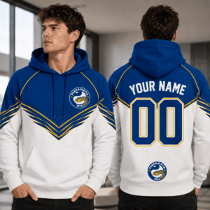 Auspiritmerch Parramatta Eels Hoodie Custom Name Gift For Fan