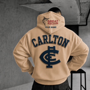 Auspiritmerch Carlton Blues x Great Northern Beer Hoodie Custom Gifts For Fan