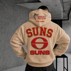 Auspiritmerch Gold Coast Suns x Great Northern Beer Hoodie Custom Gifts For Fan