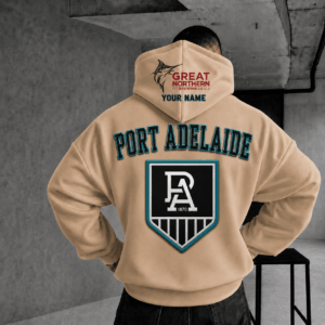 Auspiritmerch Port Adelaide x Great Northern Beer Hoodie Custom Gifts For Fan