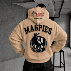 Auspiritmerch Collingwood Magpies x Great Northern Beer Hoodie Custom Gifts For Fan