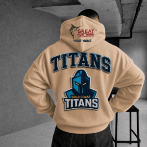 Auspiritmerch Gold Coast Titans x Great Northern Beer Hoodie Custom Gifts For Fan