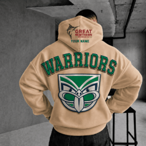 Auspiritmerch New Zealand Warriors x Great Northern Beer Hoodie Custom Gifts For Fan