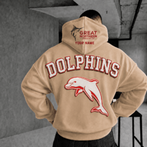Auspiritmerch Redcliffe Dolphins x Great Northern Beer Hoodie Custom Gifts For Fan