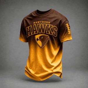 Auspiritmerch Hawthorn Hawks Premium T-Shirt Personailzed Gift For Fan