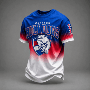 Auspiritmerch Western Bulldogs Premium T-Shirt Personailzed Gift For Fan
