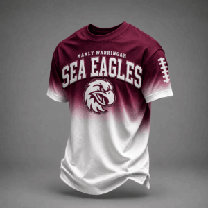 Auspiritmerch Manly Warringah Sea Eagles Premium T-Shirt Personailzed Gift For Fan