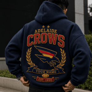 Auspiritmerch Adelaide Crows Premium Hoodie Custom Any Name Gifts For Fan