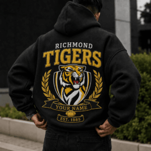Auspiritmerch Richmond Tigers Premium Hoodie Custom Any Name Gifts For Fan