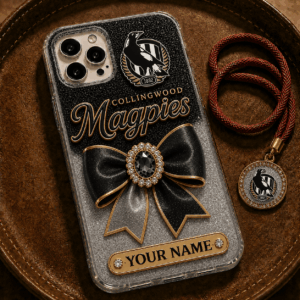 Auspiritmerch Collingwood Magpies Phone Case Custom Name Gift For Fan
