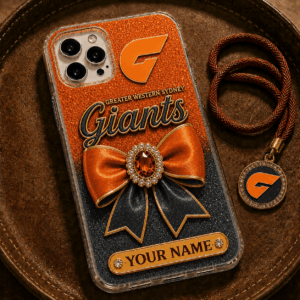 Auspiritmerch GWS Giants Phone Case Custom Name Gift For Fan