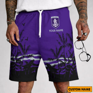 Auspiritmerch Fremantle Dockers Custom Name Summer Short Pants Gift For Fans
