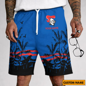 Auspiritmerch Newcastle Knights Custom Name Summer Short Pants Gift For Fans
