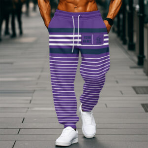 Auspiritmerch Melbourne Storm Casual Sweatpants Custom Name Gift For Fan