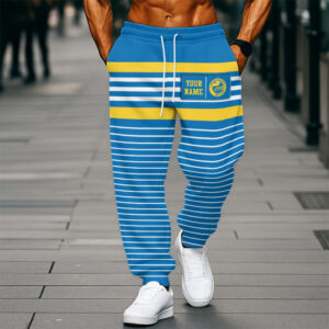 Auspiritmerch Parramatta Eels Casual Sweatpants Custom Name Gift For Fan