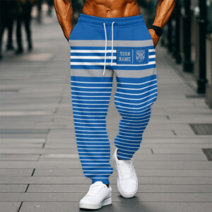 Auspiritmerch Canterbury-Bankstown Bulldogs Casual Sweatpants Custom Name Gift For Fan