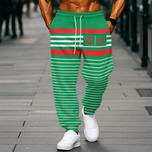 Auspiritmerch South Sydney Rabbitohs Casual Sweatpants Custom Name Gift For Fan