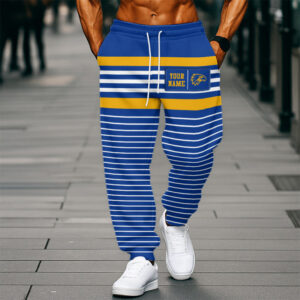Auspiritmerch West Coast Eagles Casual Sweatpants Custom Name Gift For Fan
