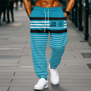 Auspiritmerch Port Adelaide Casual Sweatpants Custom Name Gift For Fan