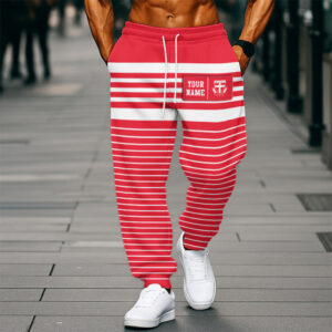 Auspiritmerch St Kilda Saints Casual Sweatpants Custom Name Gift For Fan
