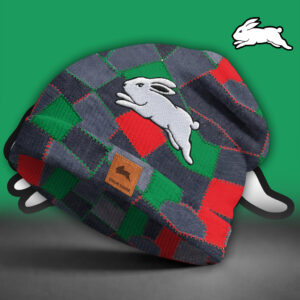 Auspiritmerch South Sydney Rabbitohs Beanie Hat Custom Name Gift For Fans