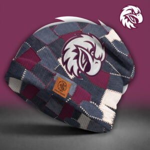 Auspiritmerch Manly Warringah Sea Eagles Beanie Hat Custom Name Gift For Fans