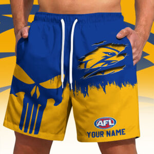 Auspiritmerch West Coast Eagles Short Pants Custom Name Gifts For Fan