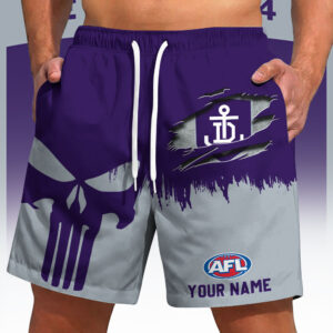 Auspiritmerch Fremantle Dockers Short Pants Custom Name Gifts For Fan