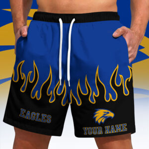 Auspiritmerch West Coast Eagles Short Pants Custom Name Gifts For Fan