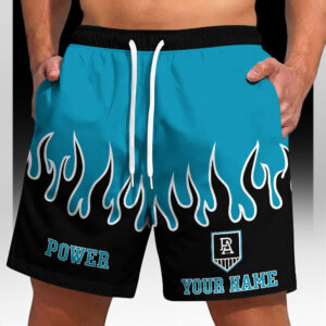 Auspiritmerch Port Adelaide Short Pants Custom Name Gifts For Fan
