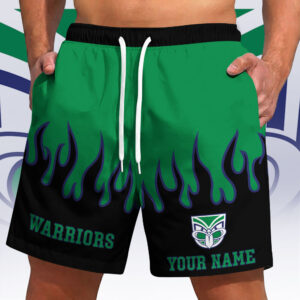 Auspiritmerch New Zealand Warriors Short Pants Custom Name Gifts For Fan